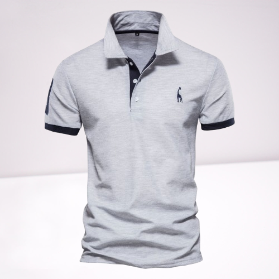 Polo homme coupe slim décontracté | manches courtes