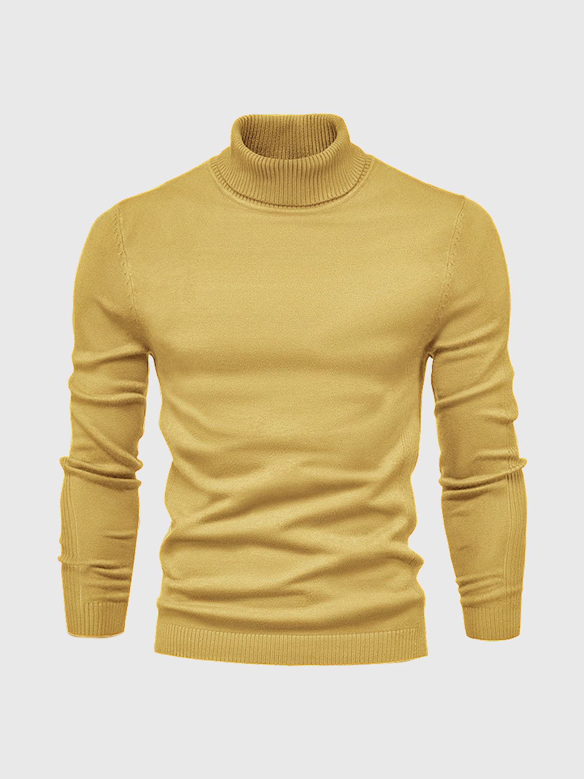 Homme Pull col roulé court | Lavable