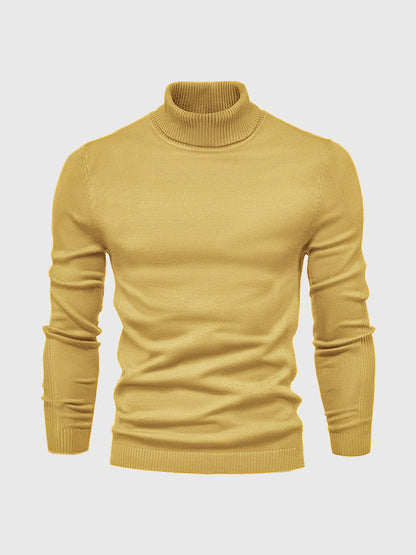 Homme Pull col roulé court | Lavable