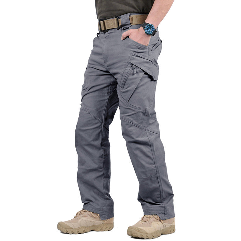 Pantalon cargo tactique militaire pour hommes | Avec poches