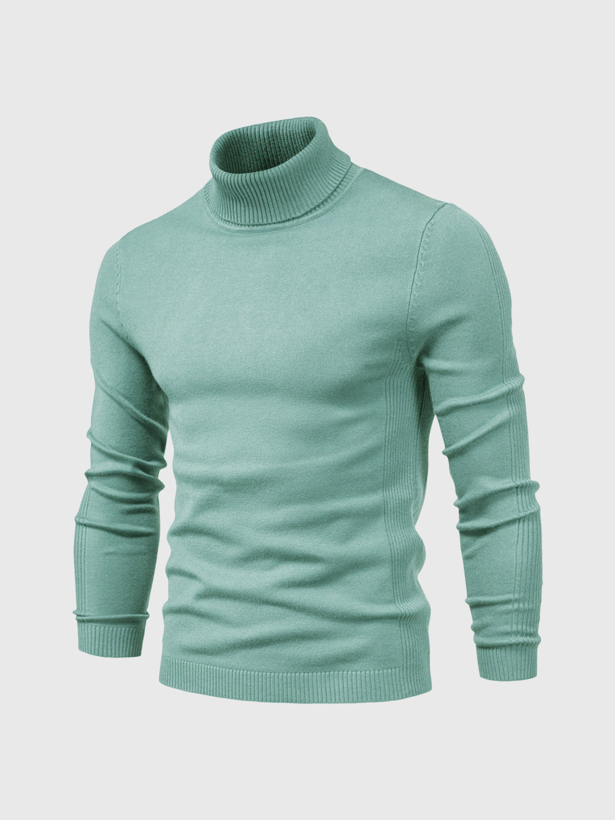 Homme Pull col roulé court | Lavable
