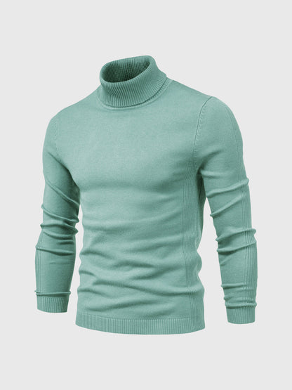 Homme Pull col roulé court | Lavable