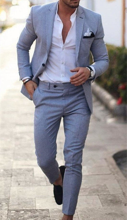 Costume deux pièces coupe slim homme | Veste et pantalon
