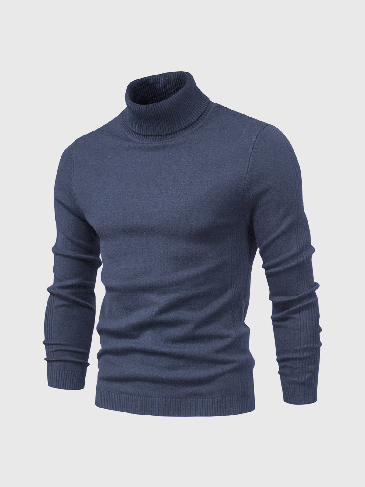 Homme Pull col roulé court | Lavable