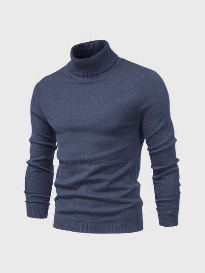 Homme Pull col roulé court | Lavable