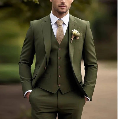 Costume complet pour invités de mariage hommes