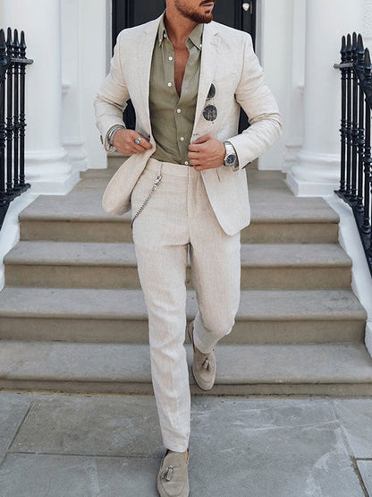 Costume deux pièces coupe slim homme | Veste et pantalon