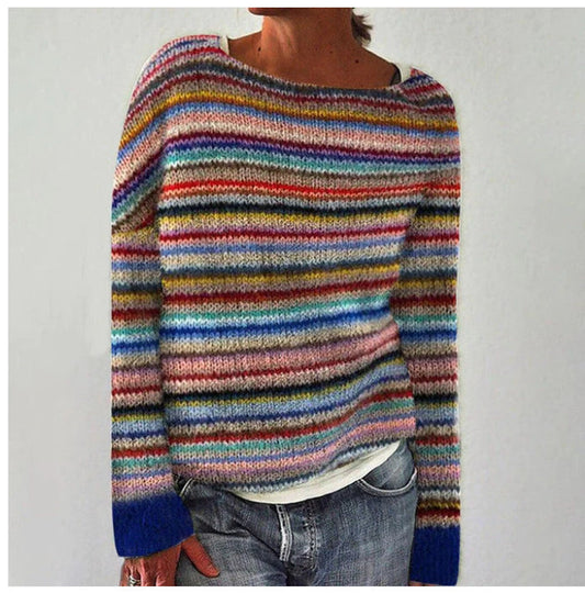 Pull coloré pour femmes | Chaud
