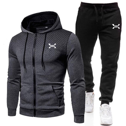 Survêtement sportif pour hommes | Ensemble deux pièces