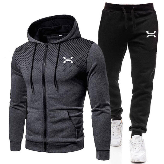 Survêtement sportif pour hommes | Ensemble deux pièces