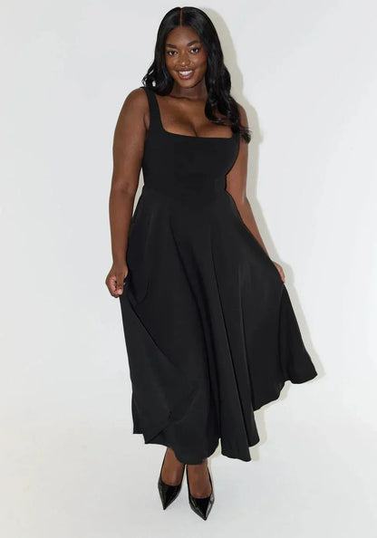 Women's Elegant Festive Dress | Midi