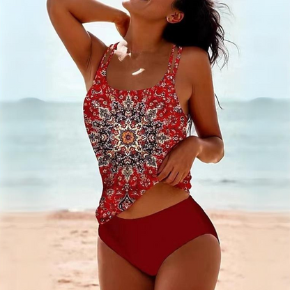 Tankini deux pièces pour femmes | Maillot de bain