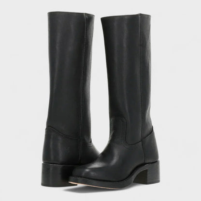 Bottines cowboy à plateforme pour femme