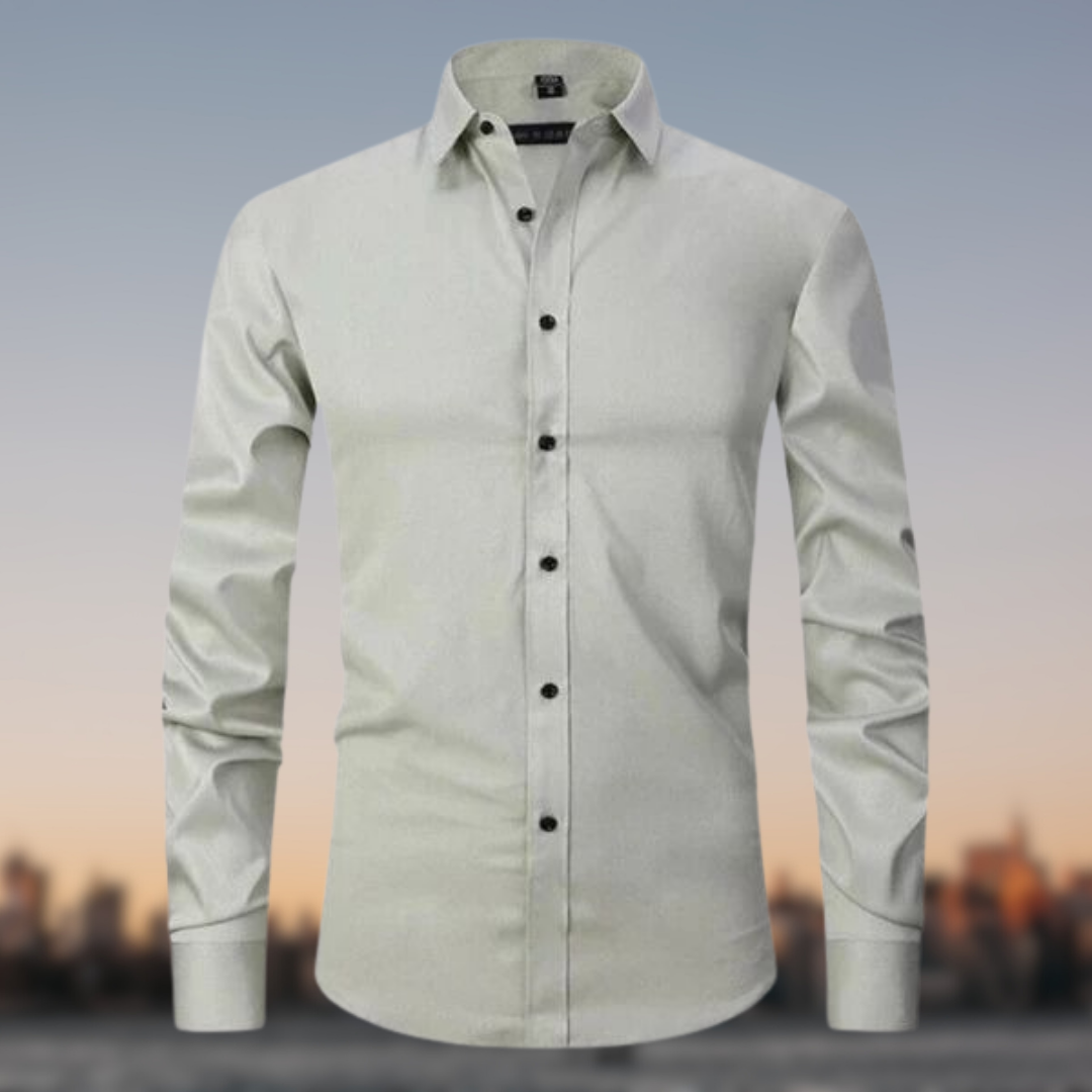 Chemise formelle à boutons homme | Manches longues