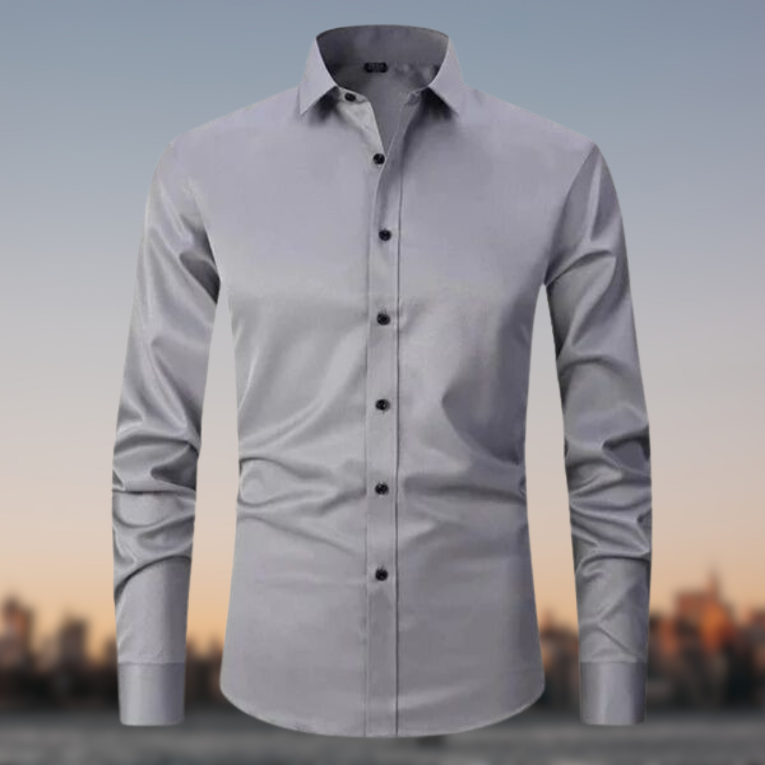 Chemise formelle à boutons homme | Manches longues