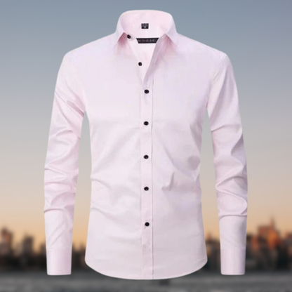 Chemise formelle à boutons homme | Manches longues