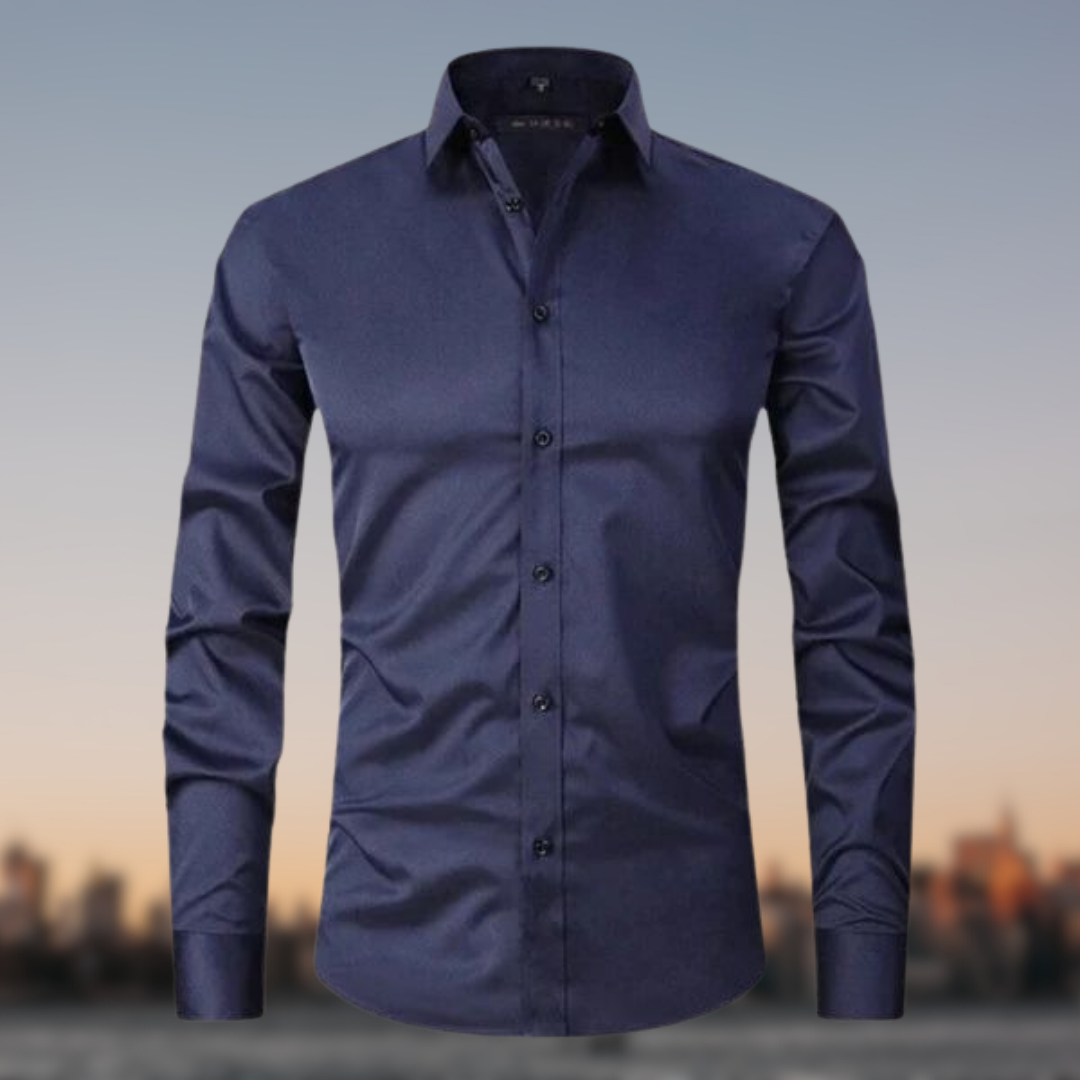 Chemise formelle à boutons homme | Manches longues