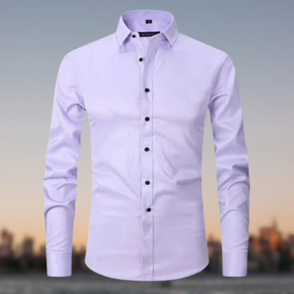 Chemise formelle à boutons homme | Manches longues