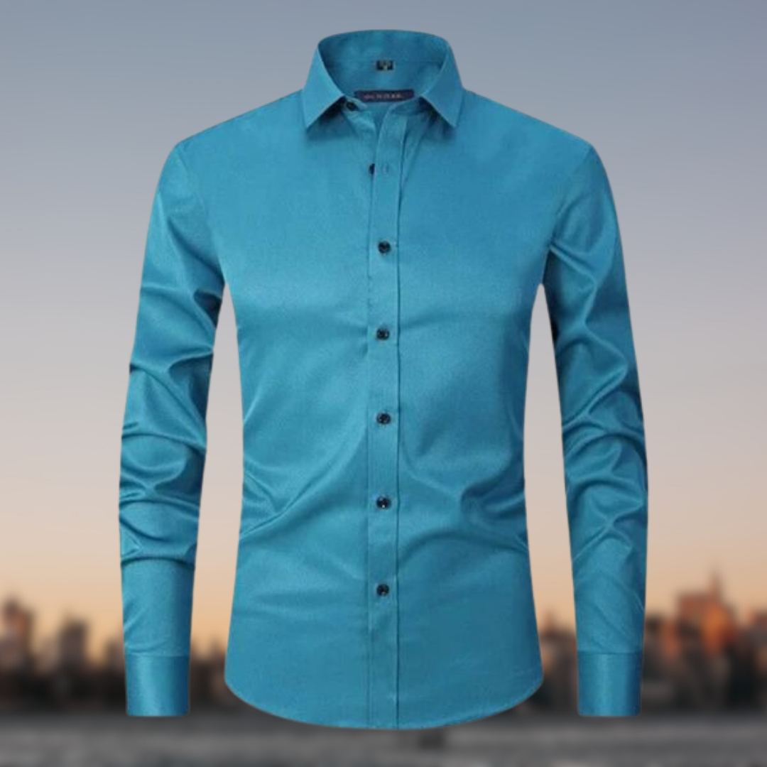 Chemise formelle à boutons homme | Manches longues