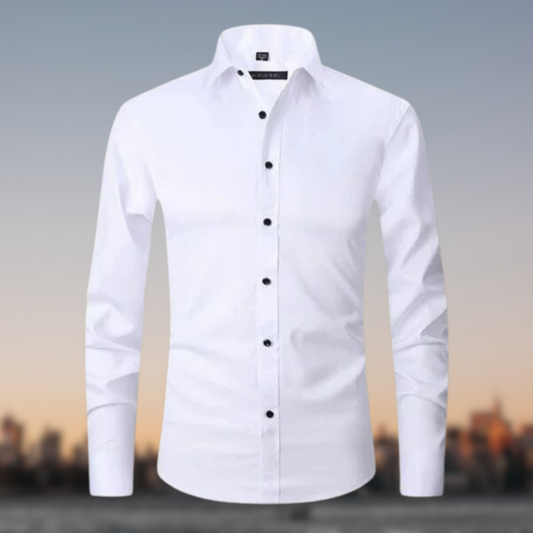 Chemise formelle à boutons homme | Manches longues