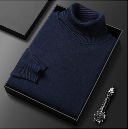 Homme Pull col roulé | Chaud