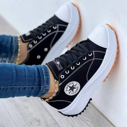 Baskets confortables pour femme | Plates