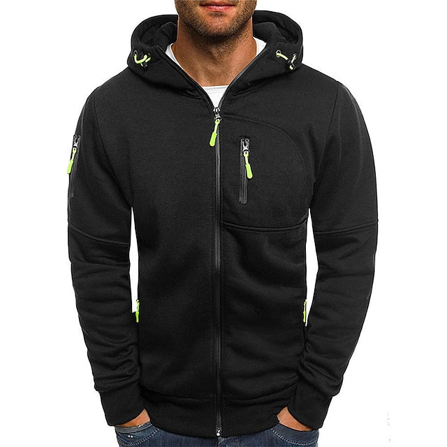 Herren Übergangs Winterjacke | Reißverschluss
