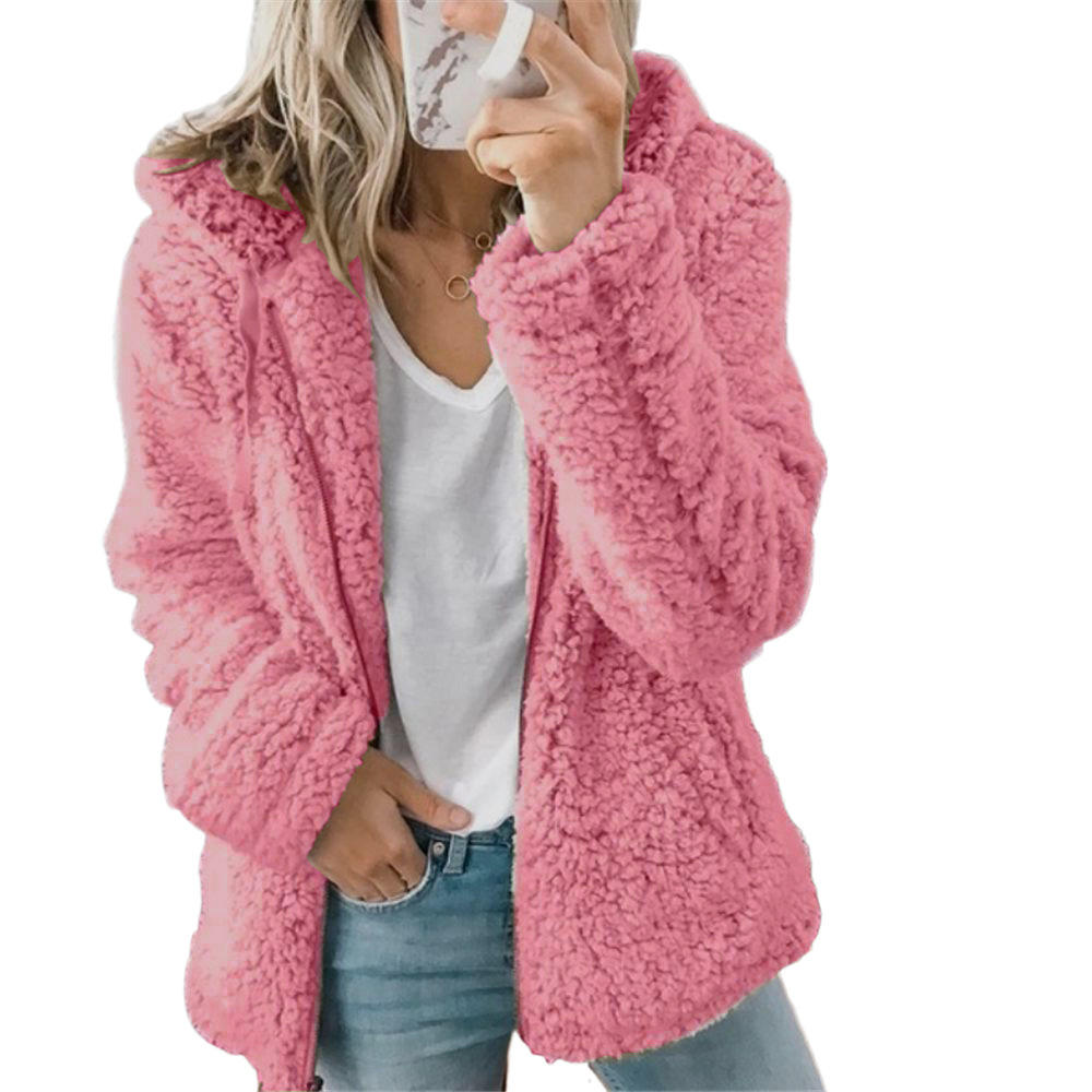 Damen Teddy Mantel | Warm