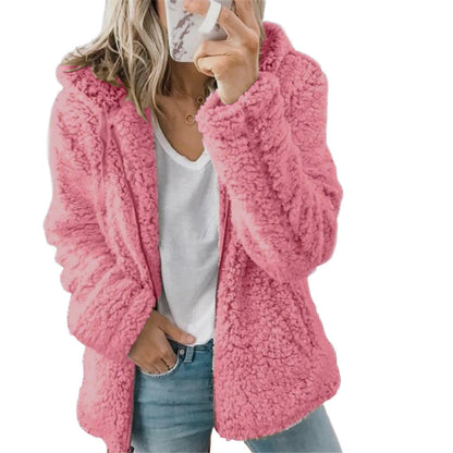 Damen Teddy Mantel | Warm