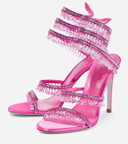 Sandales stilettos femme | à talons hauts