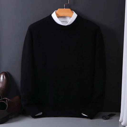 Homme Pull en maille chaud | Court