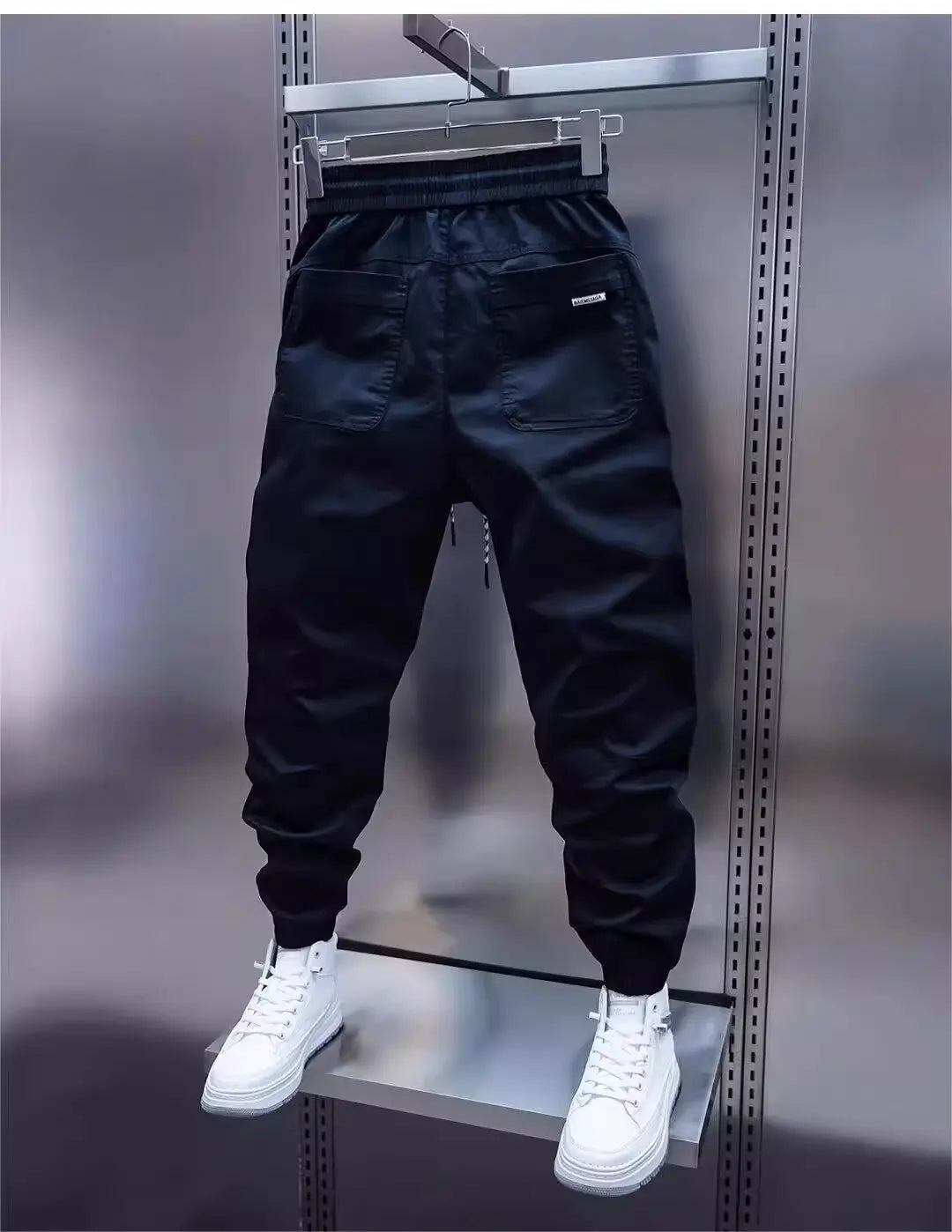 Herren Cargo-Jogginghose | mit Kordelzug
