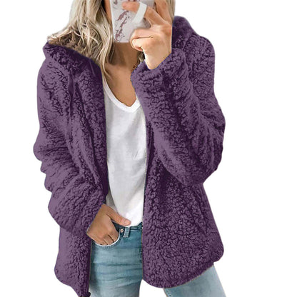 Damen Teddy Mantel | Warm