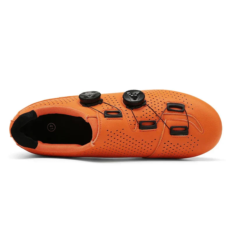 Chaussures de vélo de course homme | avec système de laçage rotatif