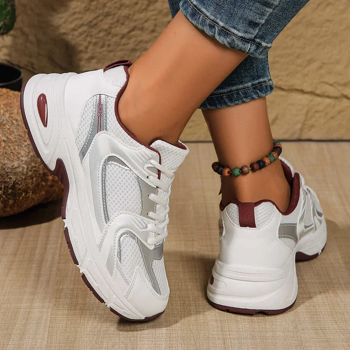 Sneaker chunky da donna | Con lacci