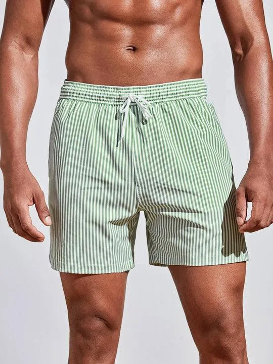 Short de bain rayé homme | Été