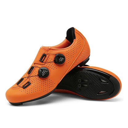 Chaussures de vélo de course homme | avec système de laçage rotatif