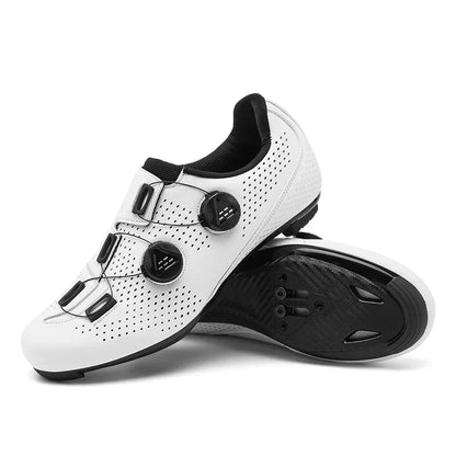 Chaussures de vélo de course homme | avec système de laçage rotatif