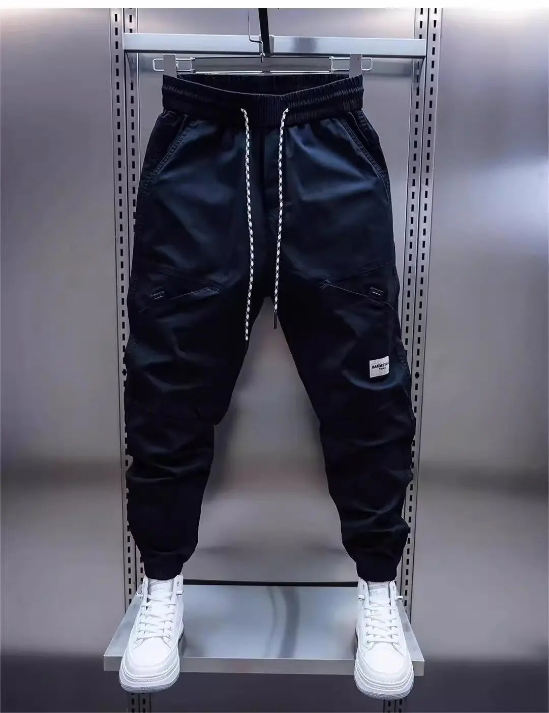 Herren Cargo-Jogginghose | mit Kordelzug