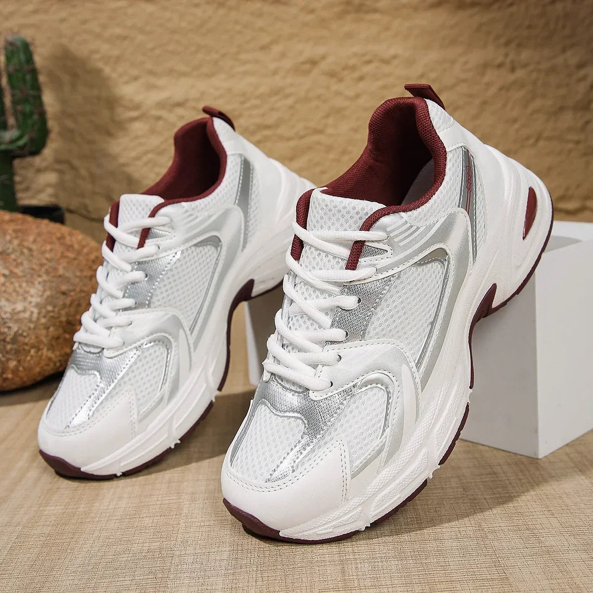 Sneaker chunky da donna | Con lacci