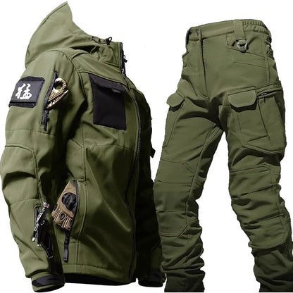 Herren Warm Winterjacke und Hose | Wasserdicht