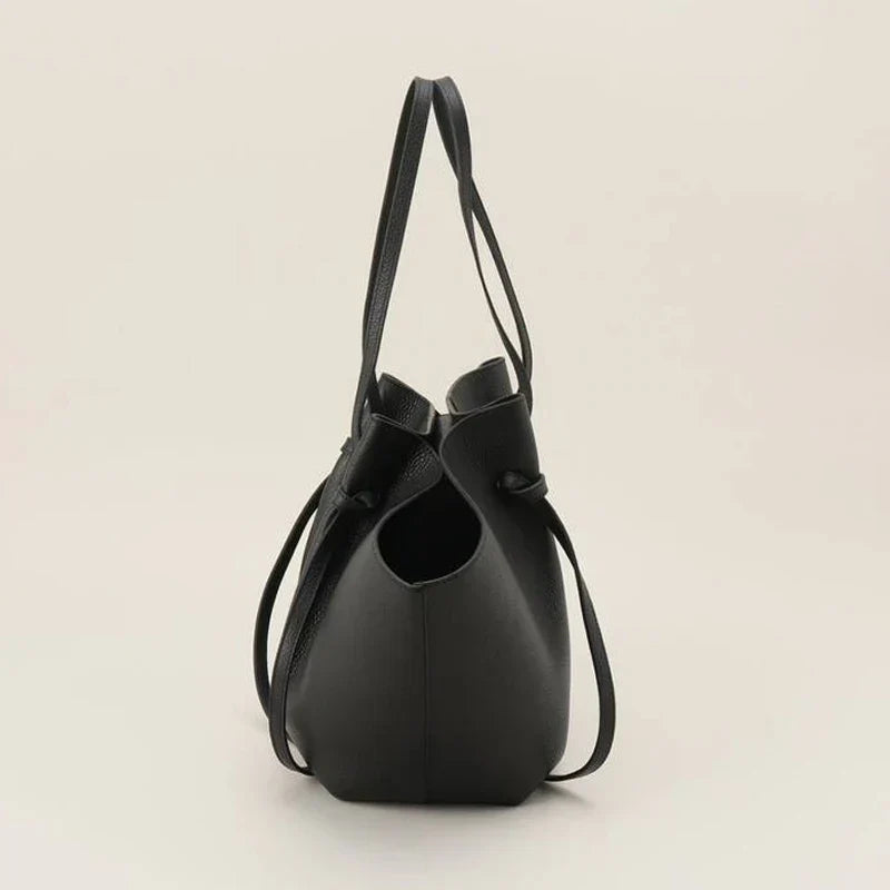 Grand sac fourre-tout pour femmes | avec détail nœud et longues anses