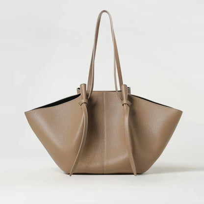 Grand sac fourre-tout pour femmes | avec détail nœud et longues anses