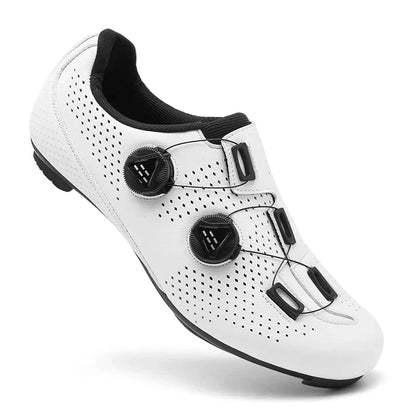 Chaussures de vélo de course homme | avec système de laçage rotatif