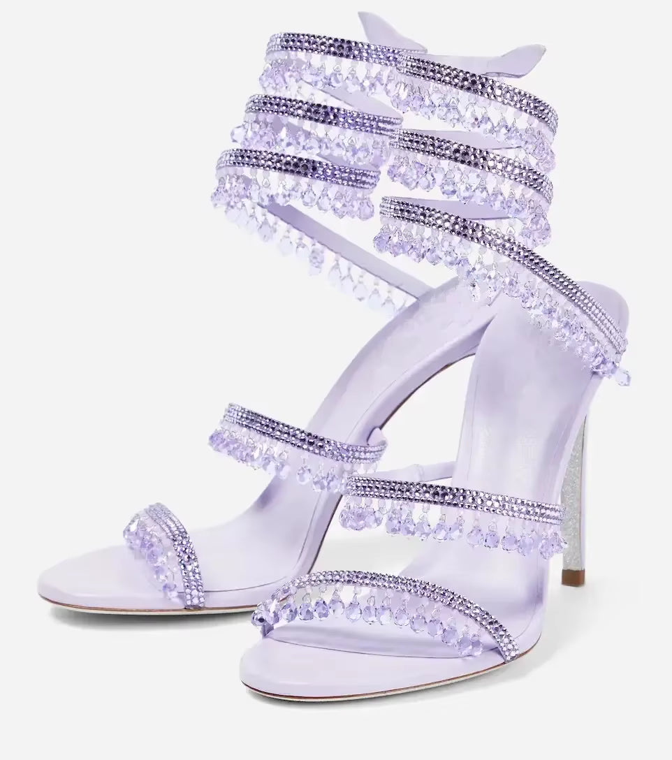 Sandales stilettos femme | à talons hauts