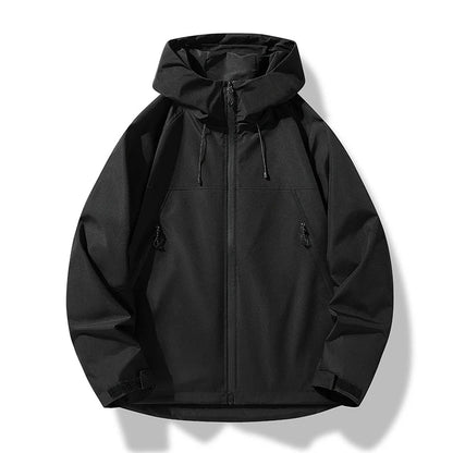 Veste de transition à manches longues pour femmes | Avec capuche