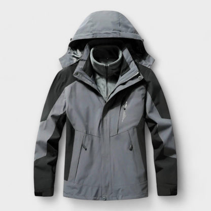 Veste d'hiver de randonnée homme | Longue