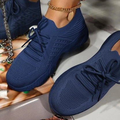 Baskets à plateforme à lacets pour femme | Sportives