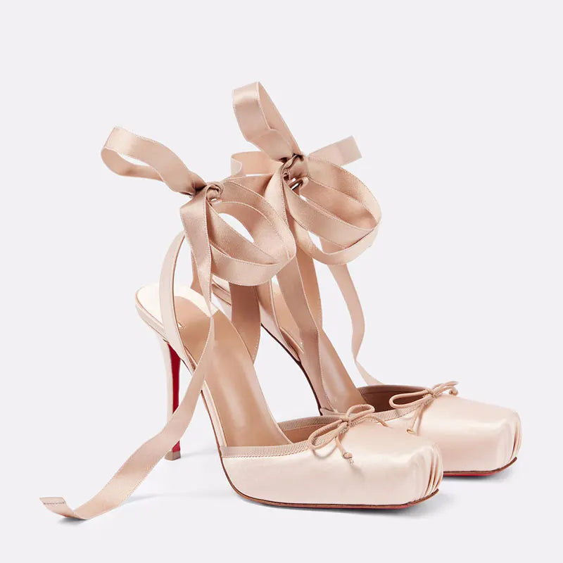 Escarpins style ballet femme | Bout carré