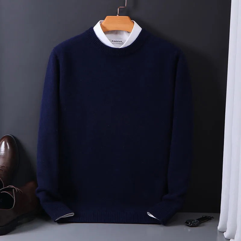 Homme Pull en maille chaud | Court